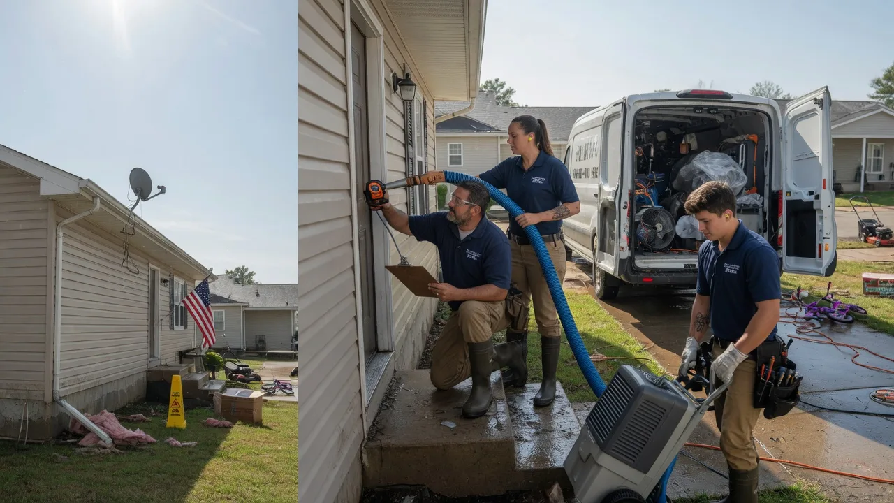 Ceiling Water Damage Restoration in Oliveburg, PA near me